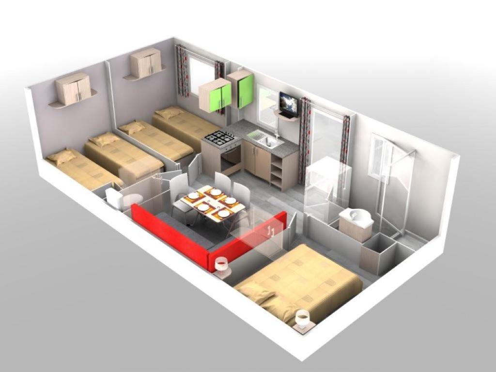 Mobilhome Chez Sylvie Au Camping De Pujol Argeles-sur-Mer Exterior photo